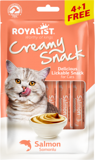Royalist Creamy Snack Somonlu 15 gr Kedi Maması kullananlar yorumlar